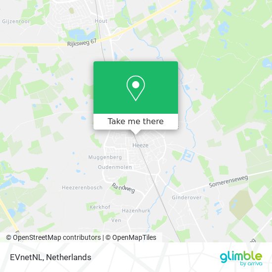 EVnetNL map