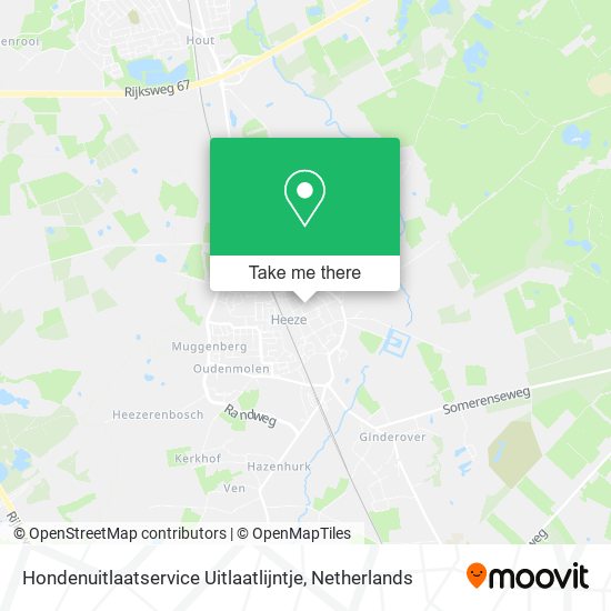 Hondenuitlaatservice Uitlaatlijntje map