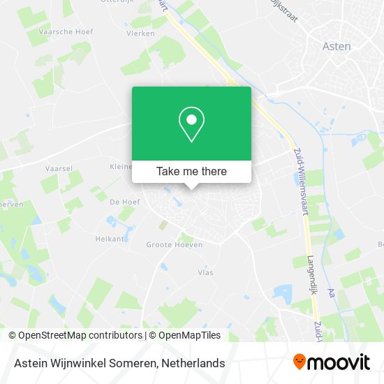 Astein Wijnwinkel Someren Karte