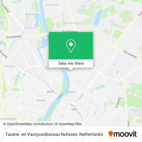 Taxatie- en Vastgoedbureau Nelissen map