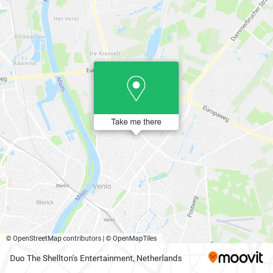 Duo The Shellton's Entertainment map