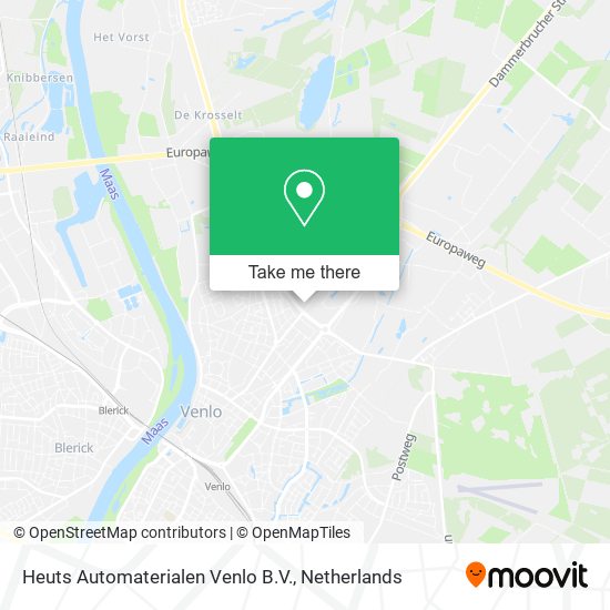 Heuts Automaterialen Venlo B.V. map