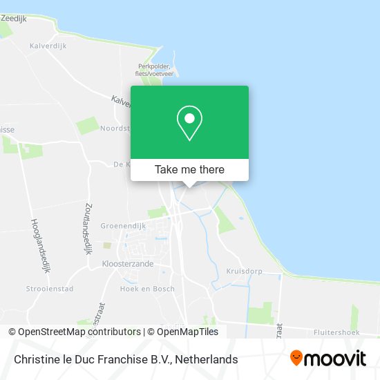 Christine le Duc Franchise B.V. map