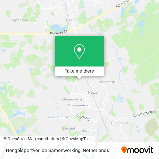 Hengelsportver. de Samenwerking Karte