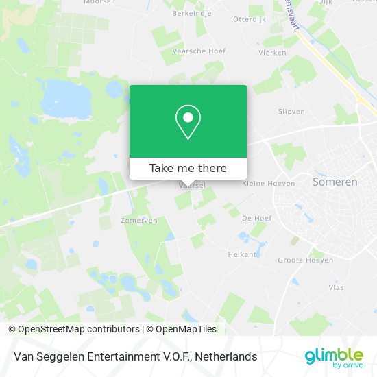 Van Seggelen Entertainment V.O.F. map