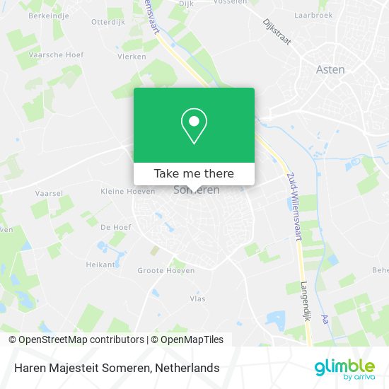 Haren Majesteit Someren map