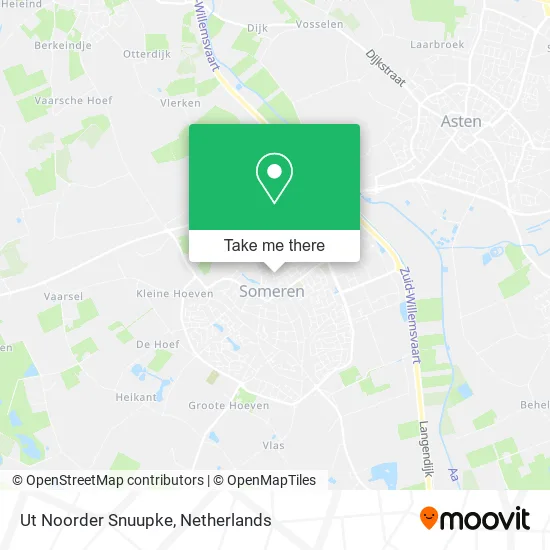 Ut Noorder Snuupke map