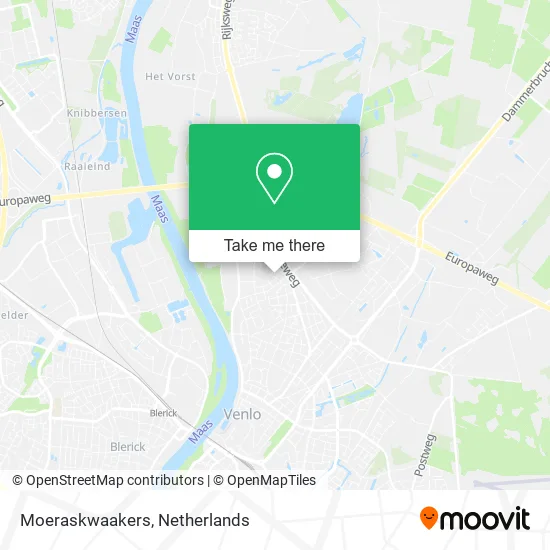 Moeraskwaakers map