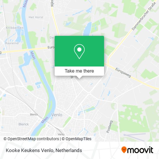 Kooke Keukens Venlo map