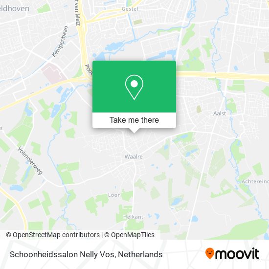 Schoonheidssalon Nelly Vos map