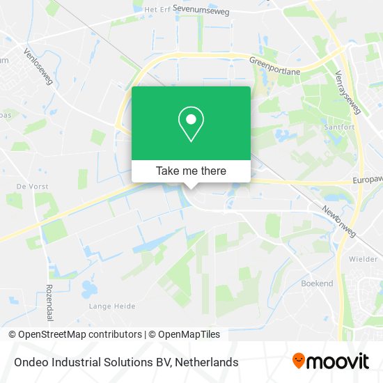 Ondeo Industrial Solutions BV Karte