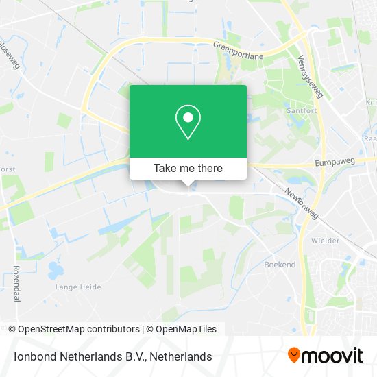 Ionbond Netherlands B.V. map