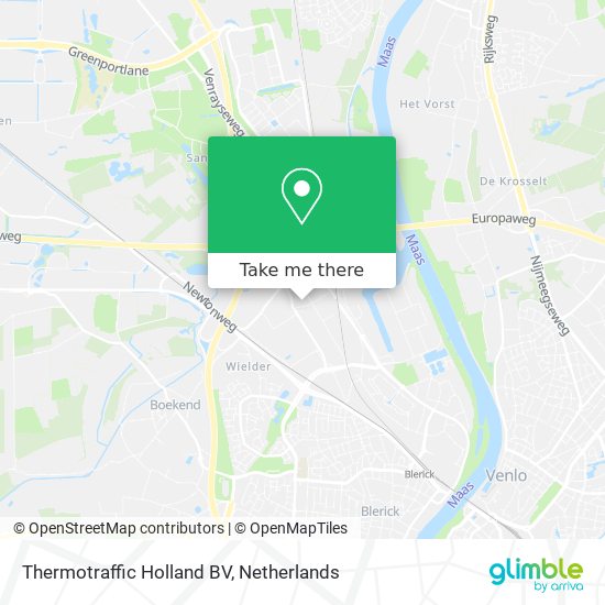 Thermotraffic Holland BV map