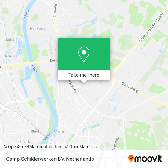 Camp Schilderwerken BV map