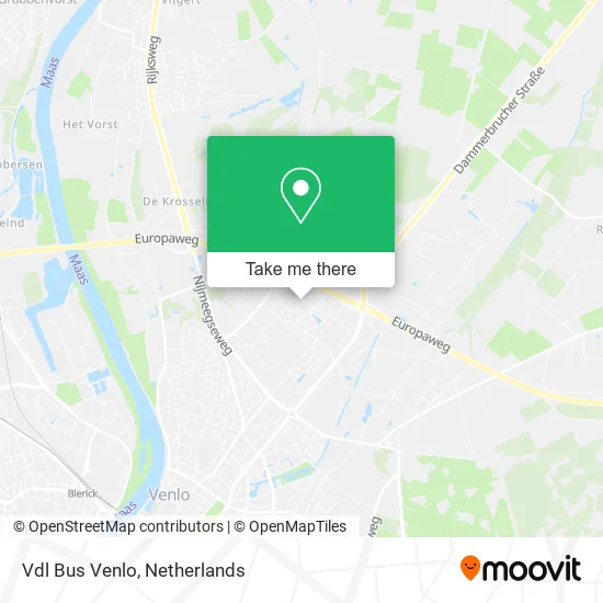 Vdl Bus Venlo map