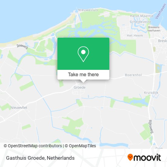 Gasthuis Groede map