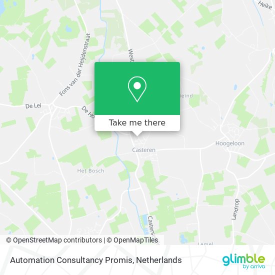 Automation Consultancy Promis map