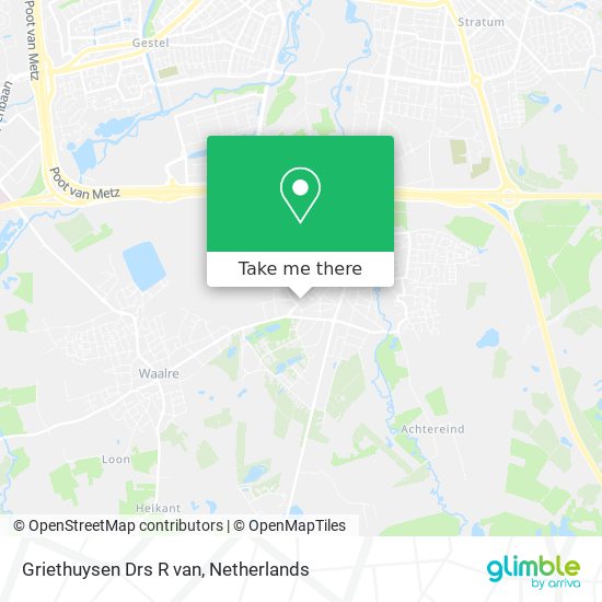 Griethuysen Drs R van map