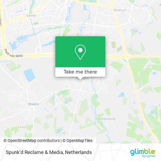 Spunk'd Reclame & Media map