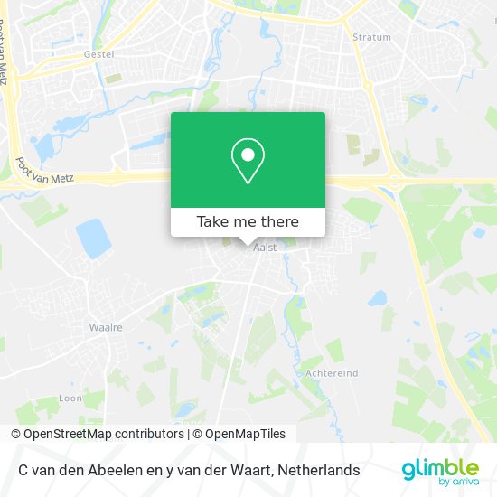 C van den Abeelen en y van der Waart map