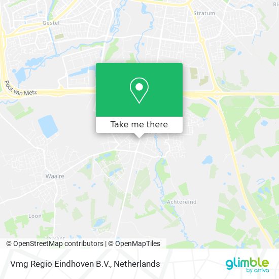 Vmg Regio Eindhoven B.V. Karte