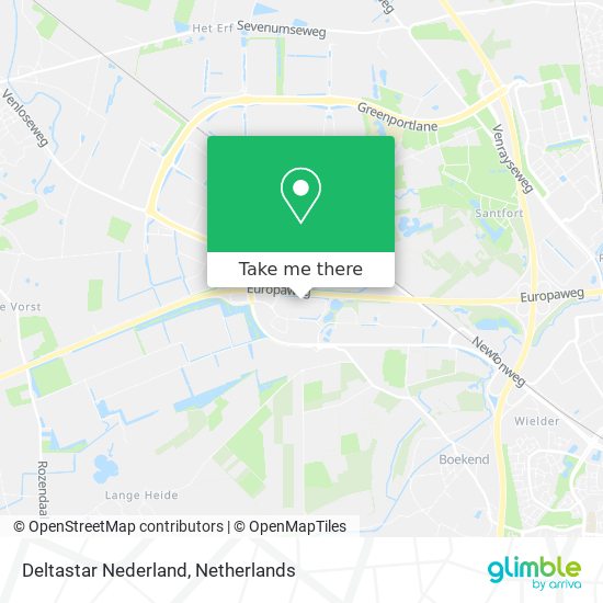 Deltastar Nederland map