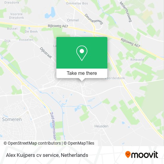 Alex Kuijpers cv service map