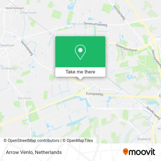 Arrow Venlo map