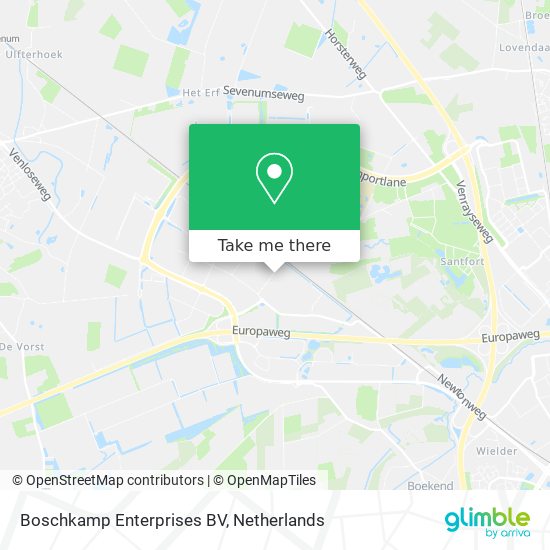 Boschkamp Enterprises BV map