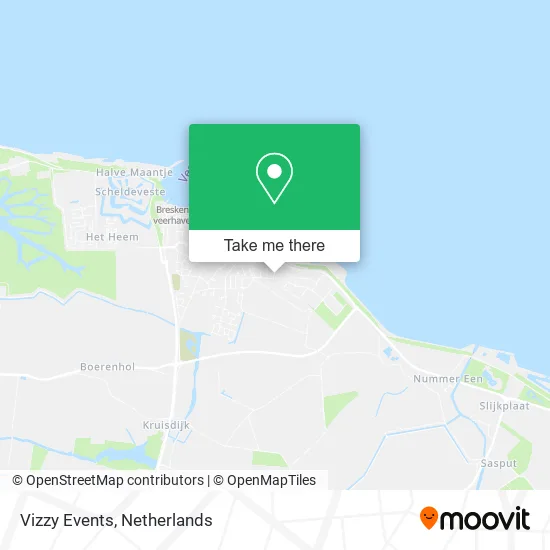 Vizzy Events map