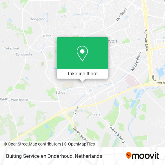 Buiting Service en Onderhoud map