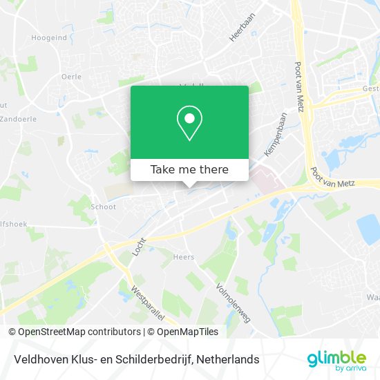 Veldhoven Klus- en Schilderbedrijf Karte