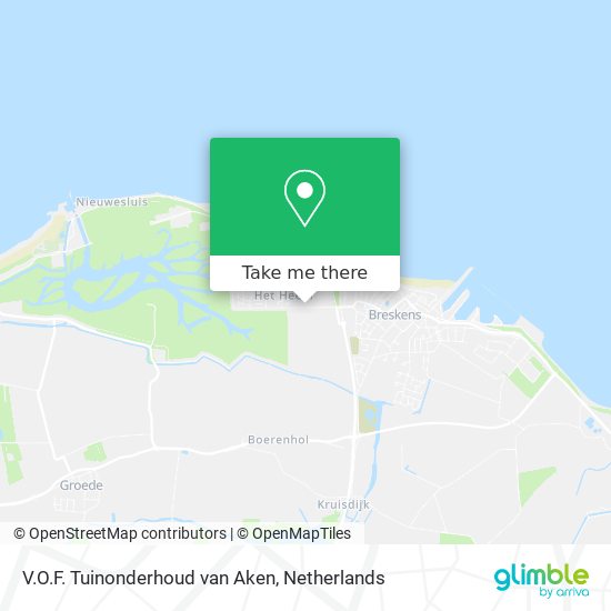 V.O.F. Tuinonderhoud van Aken map