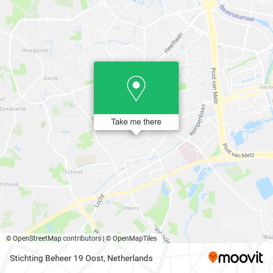 Stichting Beheer 19 Oost map