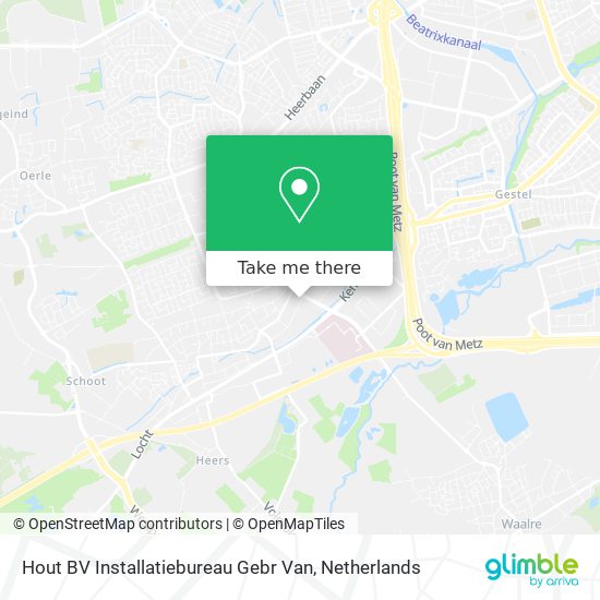 Hout BV Installatiebureau Gebr Van map