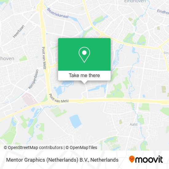 Mentor Graphics (Netherlands) B.V. map