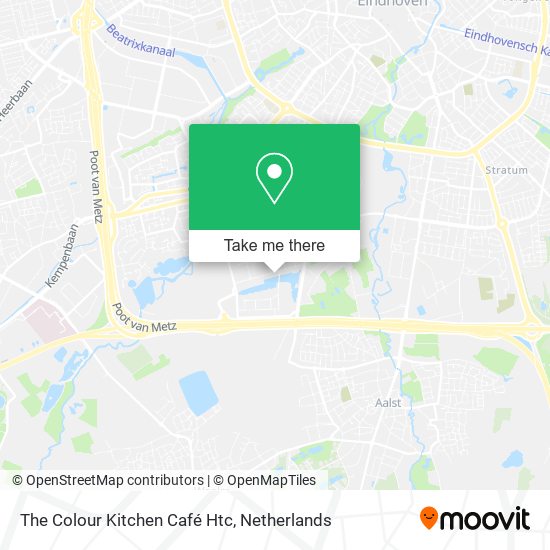 The Colour Kitchen Café Htc map