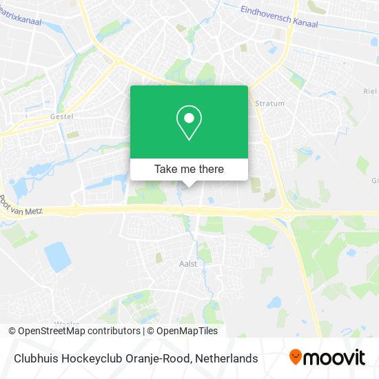 Clubhuis Hockeyclub Oranje-Rood map