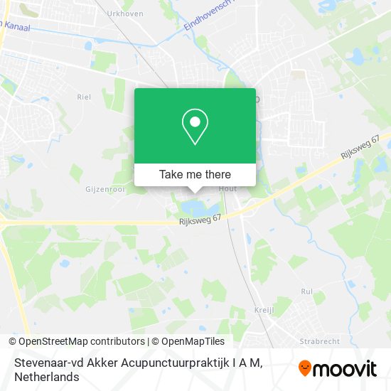 Stevenaar-vd Akker Acupunctuurpraktijk I A M map