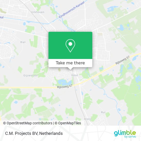 C.M. Projects BV map