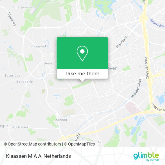 Klaassen M A A map