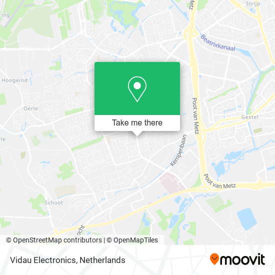 Vidau Electronics map