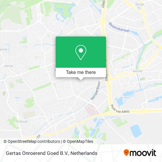 Gertas Onroerend Goed B.V. map