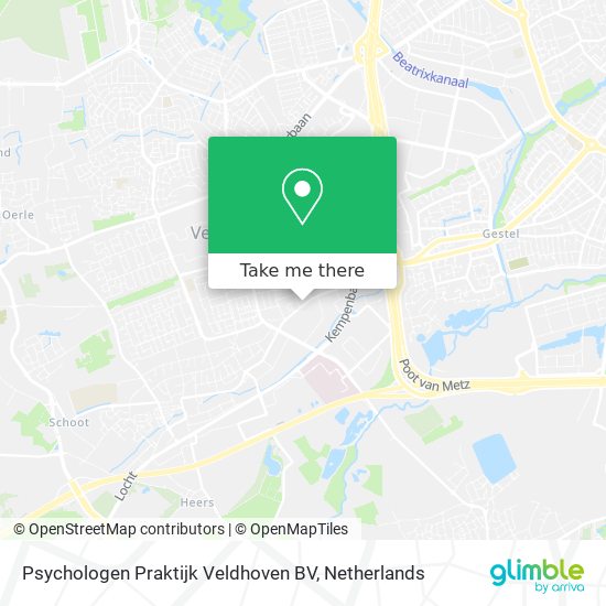 Psychologen Praktijk Veldhoven BV Karte