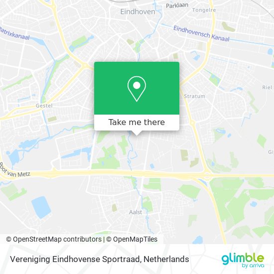 Vereniging Eindhovense Sportraad map