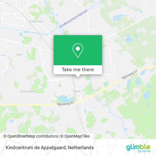 Kindcentrum de Appelgaard map