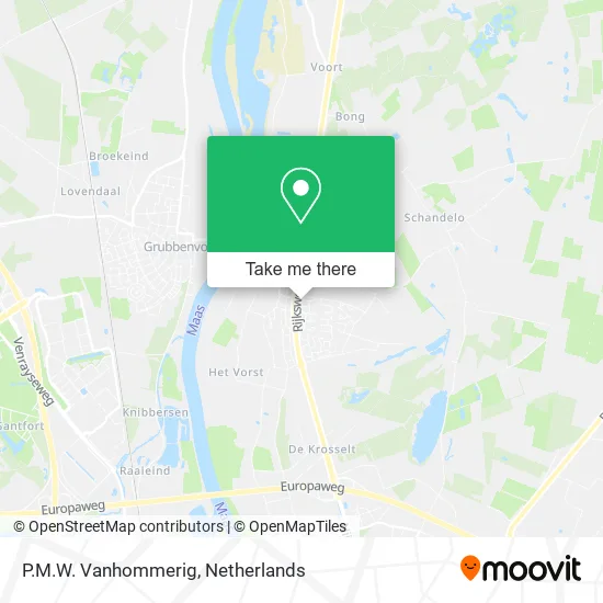 P.M.W. Vanhommerig map