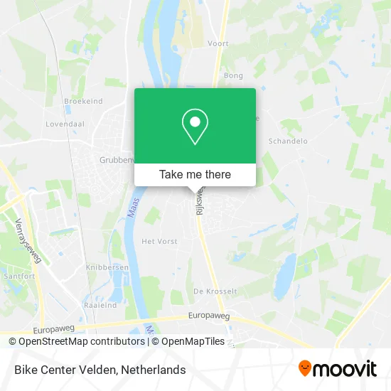 Bike Center Velden map