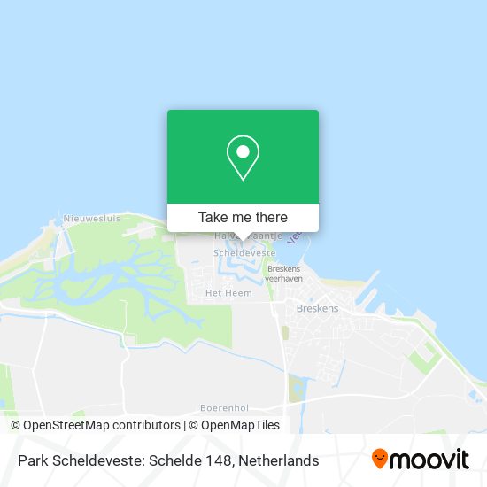 Park Scheldeveste: Schelde 148 map