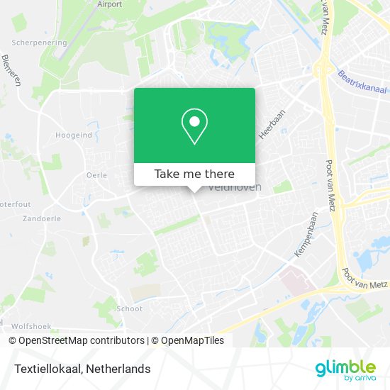 Textiellokaal Karte